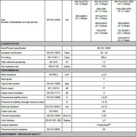 TECHNICAL DATA SHEET